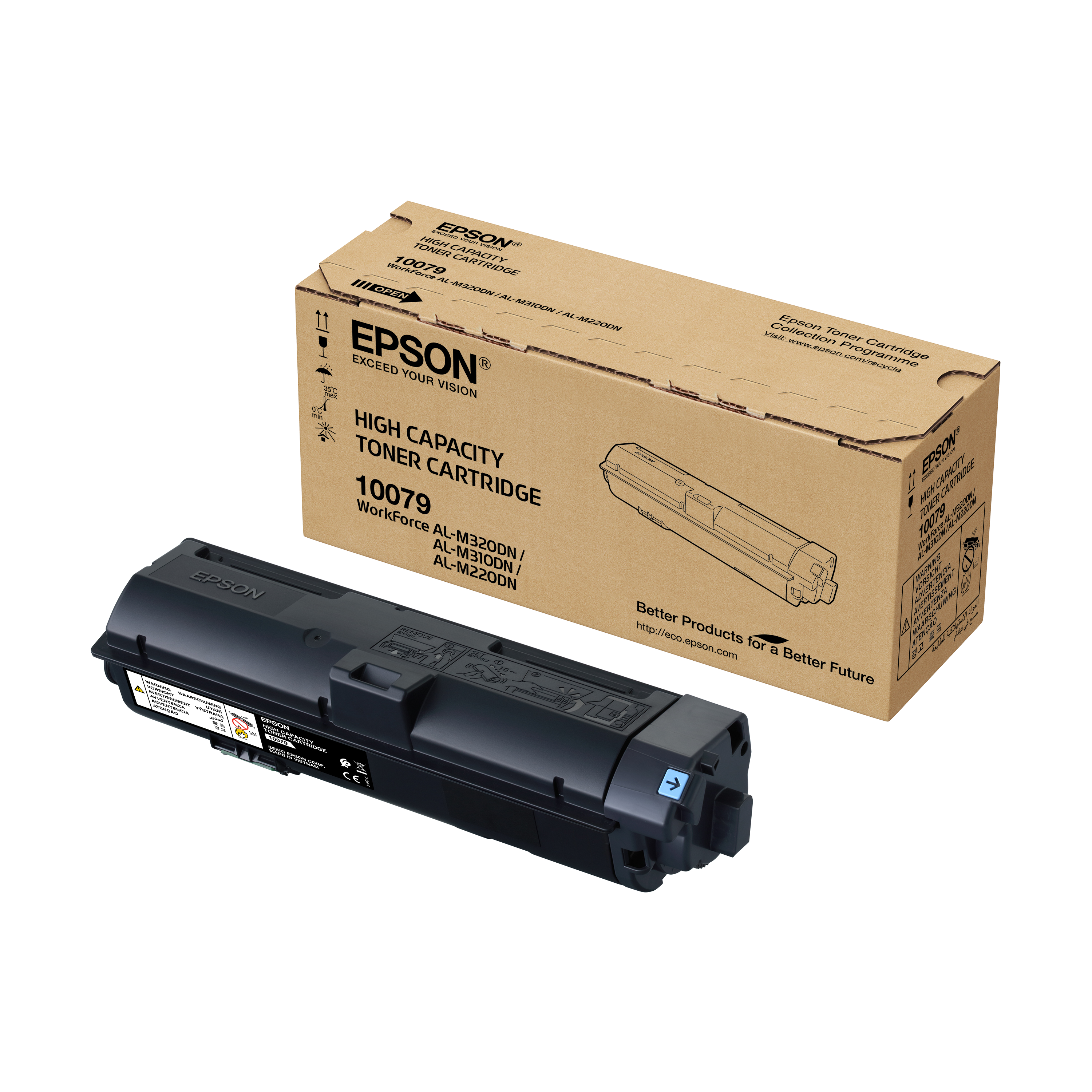 Toner EPSON S110079 Preto Alta CAPA cidad 6,1K - WorkForce AL-M310 | 320