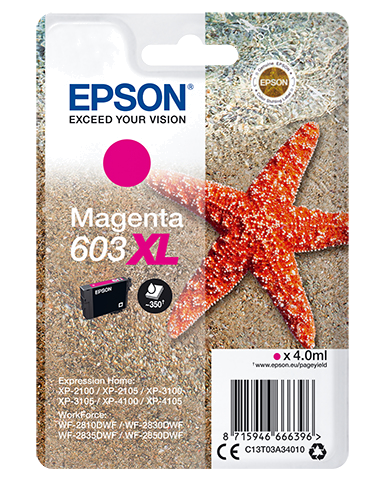 EPSON TINTEIRO MAG 603 XL XP-28xx | 31xx | 21xx | | 41xx