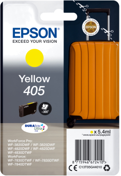 Tinteiro EPSON 405 Amarelo - WF-3820 | 3825 | 4820 | 4825 | 4830 | 7830 | 7835 | 7840