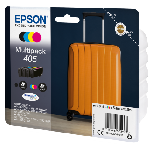 EPSON TINTEIRO PACK 4 CORES 405 WF-38xx | 48xx