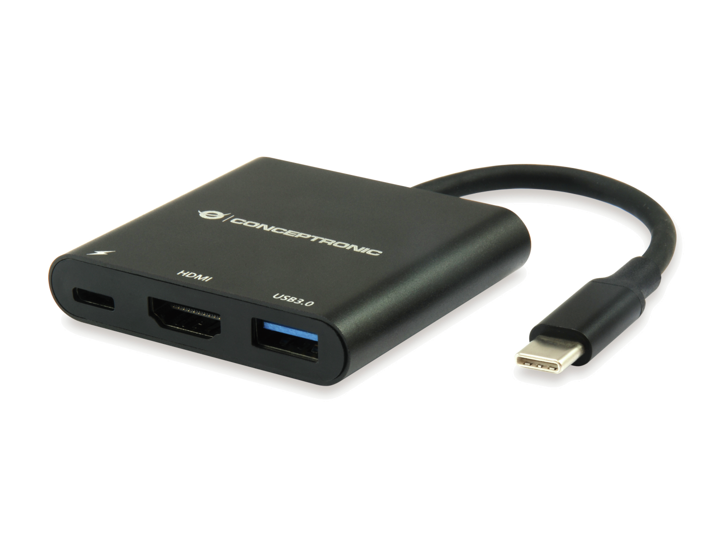 CONCEPTRONIC ADAPTADOR USB-C 1xHDMI 1xUSB3.0 1xUSB-C PD 60W