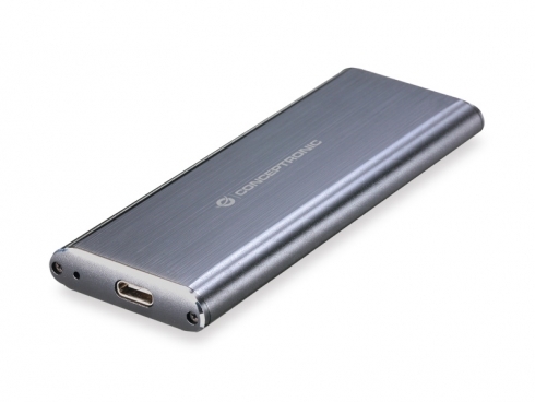 Caixa Externa CONCEPTRONIC M.2 SSD Enclosure USB 3.1 Type-C - HDE01G