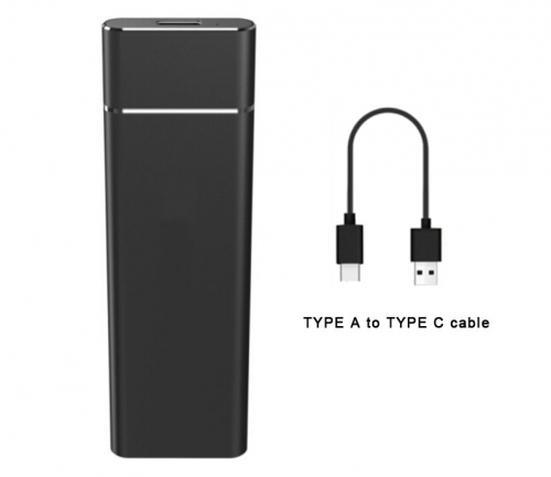 Caixa para SSD externo M.2 SATA (2230 | 2242 | 2260 | 2280) USB 3.1 CoolBox MiniChase S31
