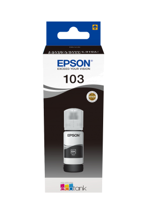 Recarga de Tinta EPSON Serie 103 Preto (65ml) - EcoTank L31xx