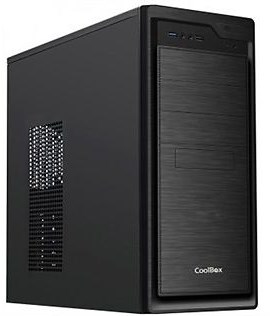 Caixa MIDTOWER Preto ATX USB 3.0 - sem fonte alim - CoolBox F800