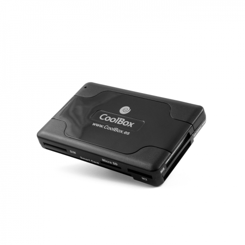 Leitor Cartões 3.5"externo USB c | Smart Cart (DNIe) -CoolBox CRE-065