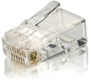 EQUIP FICHA RJ45 UTP CAT6 PREMIUM (PACK 100 UN)