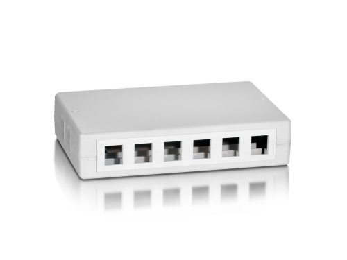 Caixa EQUIP Surface Keystone System 12 Jacks,white - 125460
