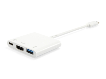 EQUIP ADAPTADOR USB-C PARA HDMI | USB A | PD M | F