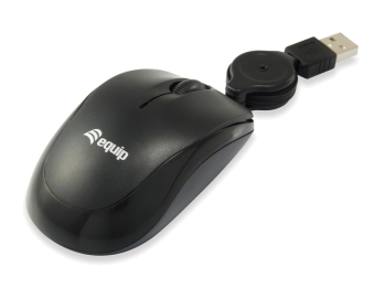 EQUIP LIFE RATO OPTICO TRAVEL MOUSE USB RETRACTIL