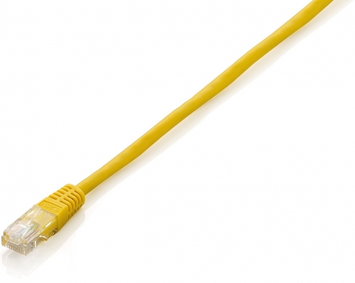 EQUIP CHICOTE CAT6 UTP 0.5MT AMARELO