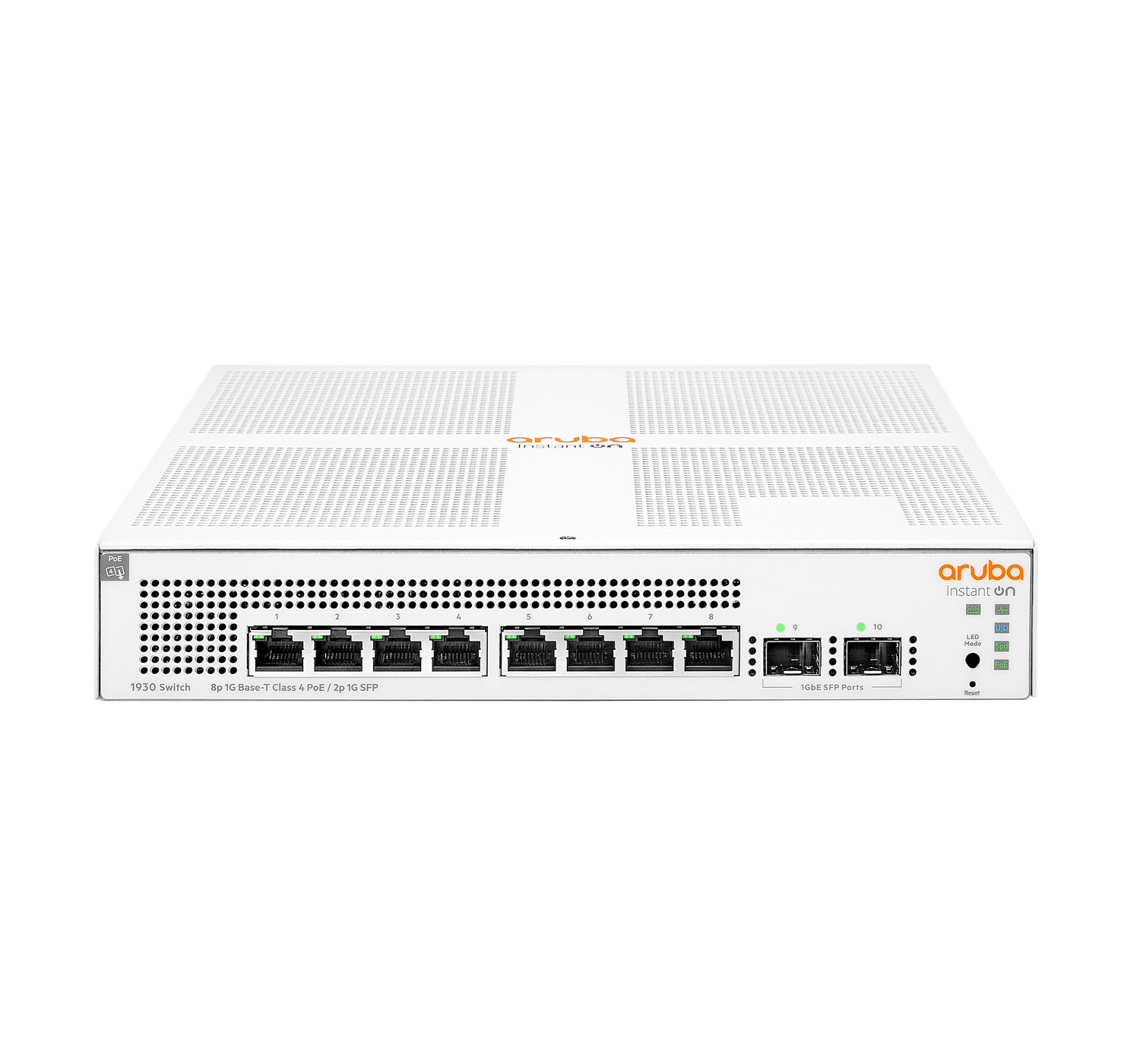 ARUBA SWITCH INSTANT ON 1930 8G CLASS 4 POE 2SFP 125W