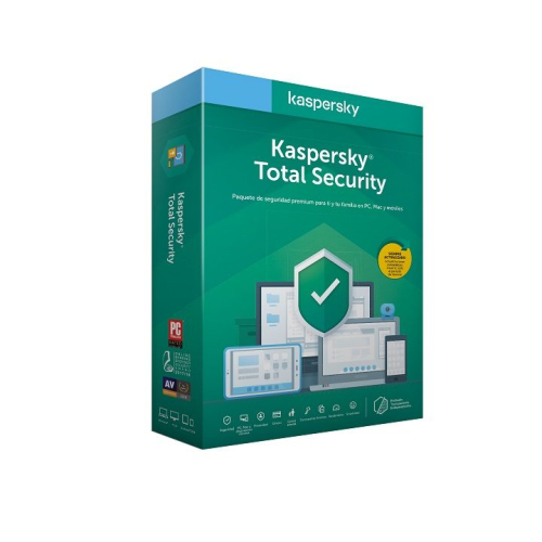 Software Kaspersky Total Security 2020 3 User 1 Ano DVD OEM-EXCLUI Retalho