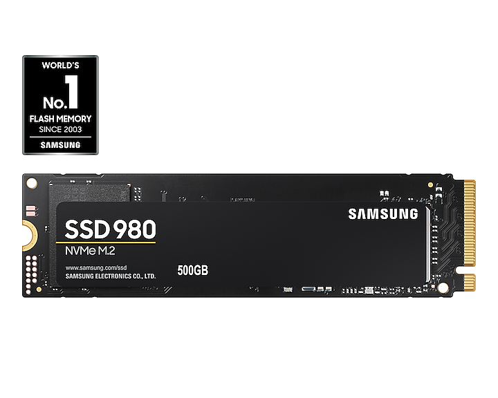 SAMSUNG SSD 500GB 980 PCIE 3.0 NVME M.2