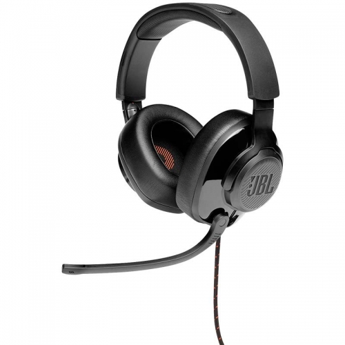 JBL GAMING HEADSET QUANTUM Q200 JACK 3,5"+ PC SPLITTER BLACK