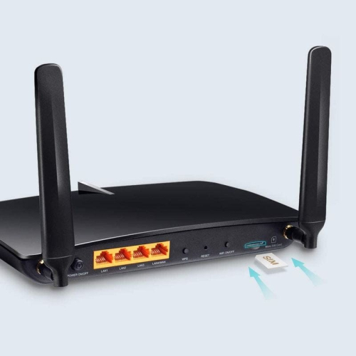 TP-LINK ROUTER AC1200 CAT6 WIRELESS DUAL BAND 4G LTE ROUTER