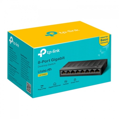 TP-LINK SWITCH LITEWAVE 8-PORT GIGABIT DESKTOP