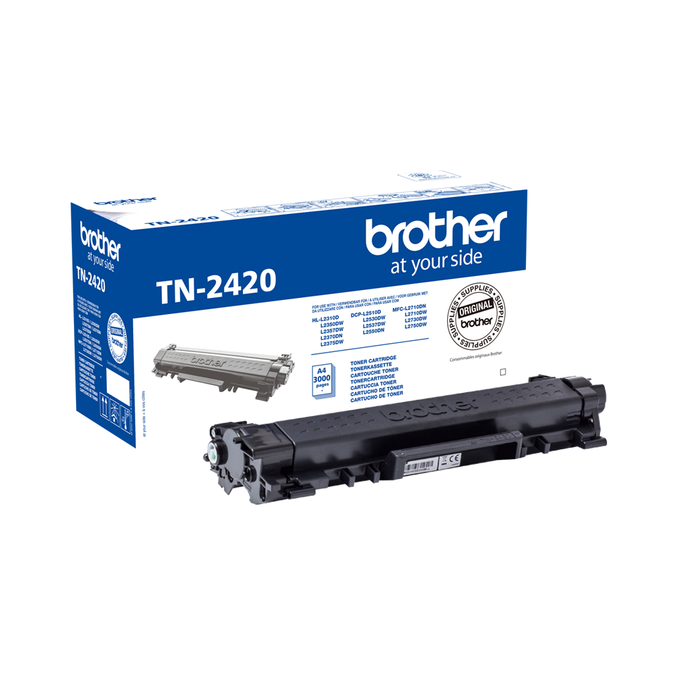 BROTHER Toner Preto TN2420 MFC-L2710DW | HL-L2350DW