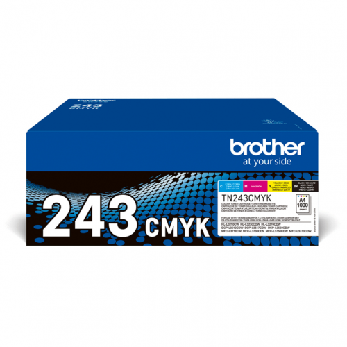 BROTHER Toner PACK 4 CORES TN243 HL-L3230CDW/ MFC-L3750CDW