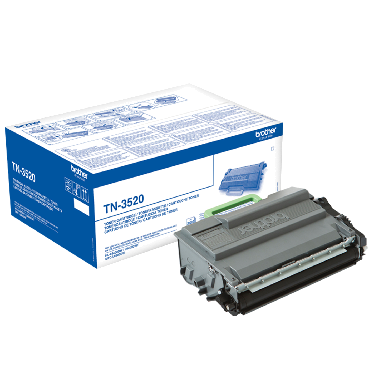 BROTHER Toner Preto TN3520 20000PG