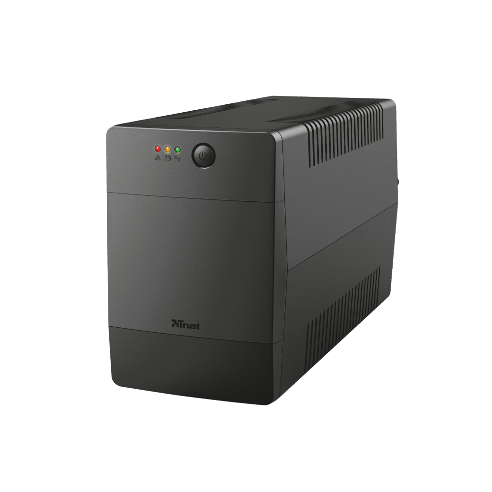 UPS TRUST ininterrupta de 1000 VA c/4 tomadas elétricas