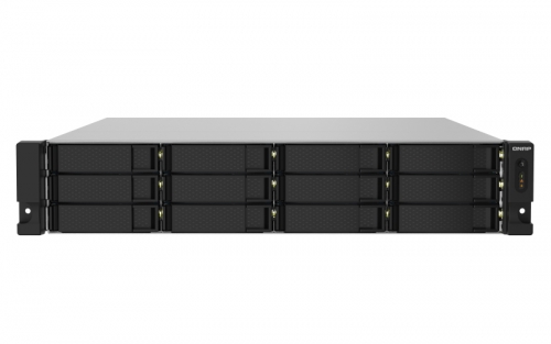 NAS QNAP 12-Bay Annapurna Labs Alpine AL324 1.7GHz/4GB/2x10Gb+2x2.5Gb/USB/RPS/2U-TS-1232PXU-RP-4G