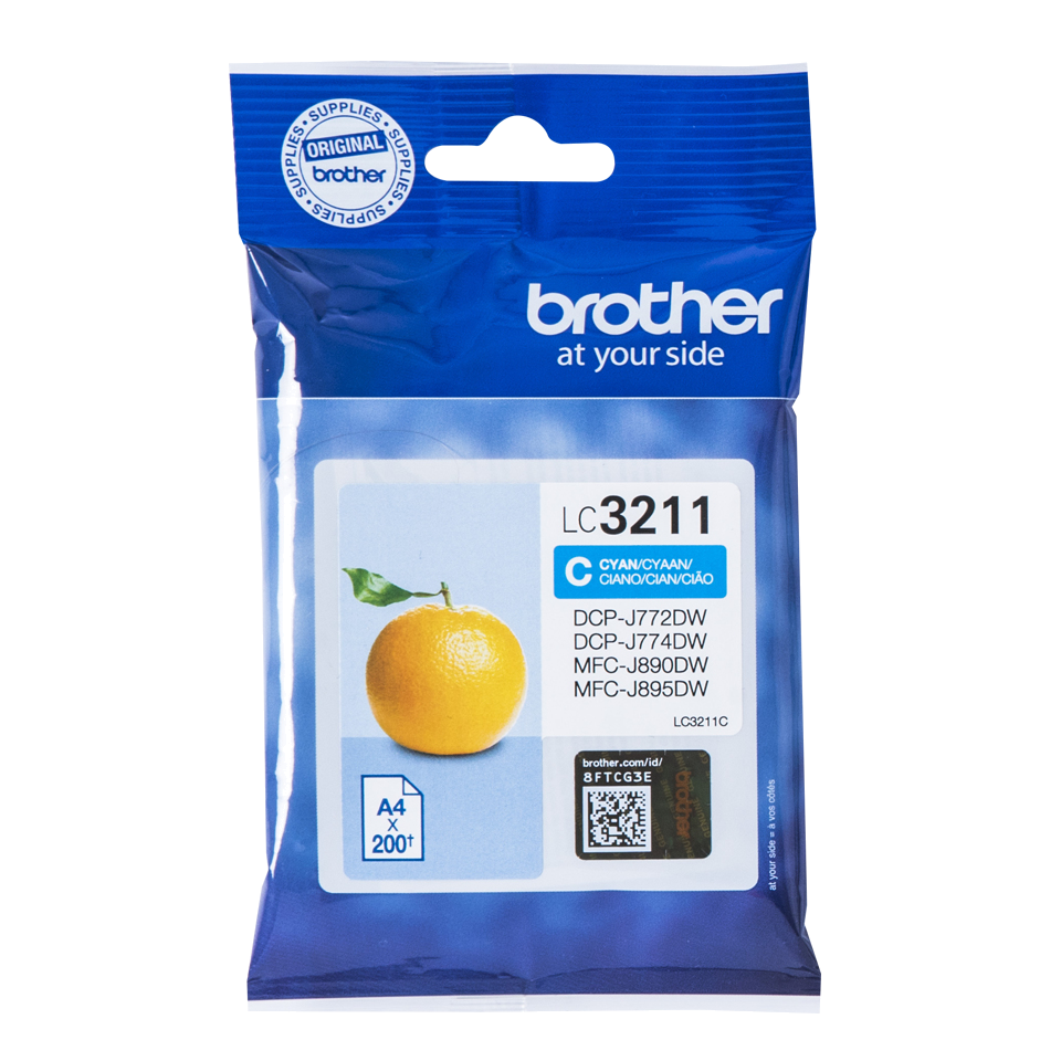 BROTHER TINTEIRO AZUL LC-3211