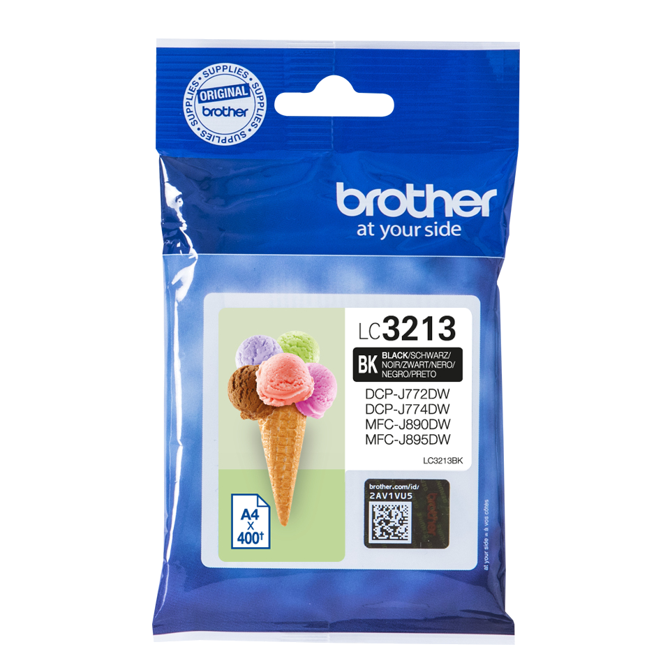 BROTHER TINTEIRO PRETO LC3213