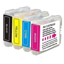 BROTHER TINTEIRO PACK 4 CORES LC121