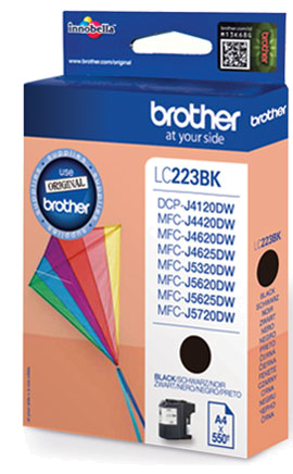 BROTHER TINTEIRO PRETO LC223BK