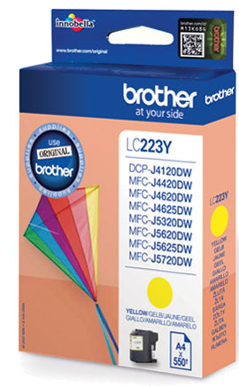 BROTHER TINTEIRO AMARELO LC223Y
