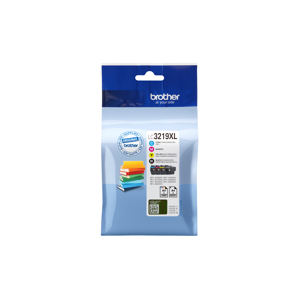 BROTHER TINTEIRO PACK 4 CORES LC3219 XL