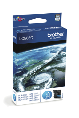 BROTHER TINTEIRO AZUL LC985 BLISTER