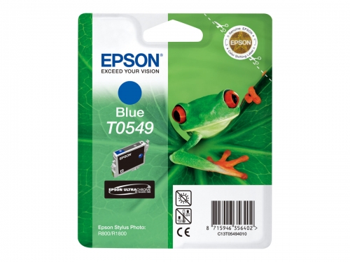 Tinteiro EPSON T0549 Azul - Stylus Photo R800 | R1800