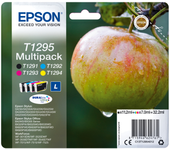 Tinteiro EPSON T1295 Multipack 4 Cores