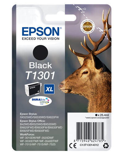 EPSON TINTEIRO PRETO XL SX525 | 620 | B42 | 935 | WF-7