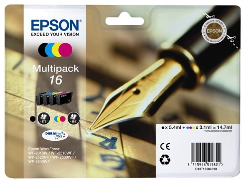 EPSON TINTEIRO 16 SERIES "PEN AND CROSSWORD"MULTIPACK