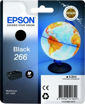 EPSON TINTEIRO PRETO 266 WF-100 | 110