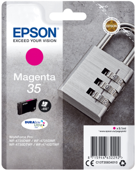 Tinteiro EPSON 35 Magenta - WorkForce Pro WF-4720 | 4725 | 4730 | 4740