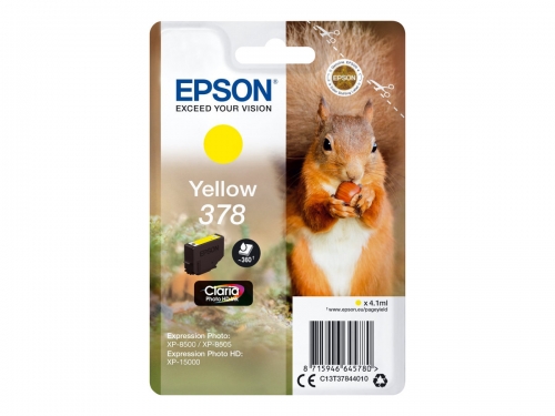 Tinteiro EPSON 378 Amarelo - Expression Photo XP-8500 | 8600 | 15000