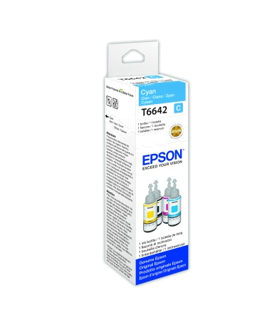 EPSON TINTEIRO AZUL 70ml ECOTANK L355 | L555 | ET-14000 | ET-4550 | ET-4