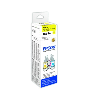 EPSON TINTEIRO AMARELO 70ml ECOTANK L355 | L555 | ET-14000 | ET-4550 | E