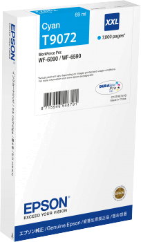 EPSON TINTEIRO CYAN WF-6590 | 6090 XXL