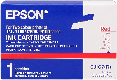 EPSON TINTEIRO VERMELHO TM- J7100 *PROMO*