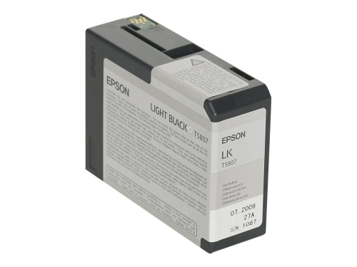 Tinteiro EPSON T5807 Cinzento - Stylus Pro 3800 | 3880