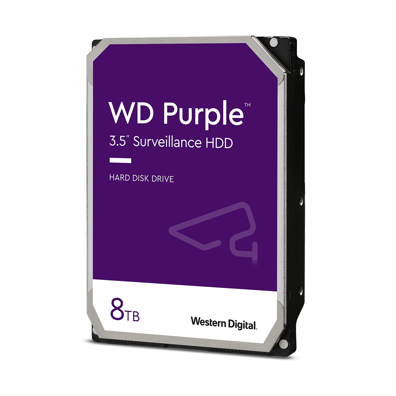 WD HDD 3.5"8TB 5640RPM 128MB SATA 6GB | s PURPLE