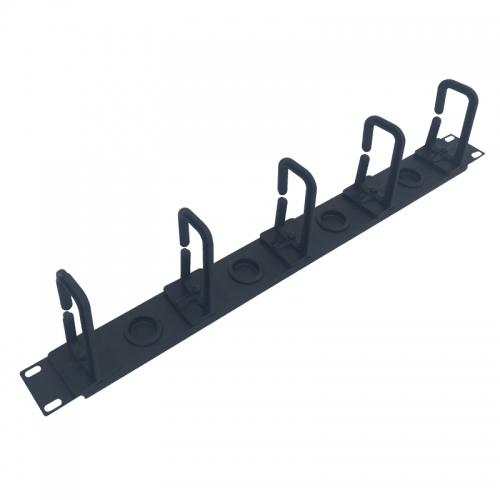 WP RACK CABO MANAGEMENT 1U PLASTICO BLACK RAL 9005