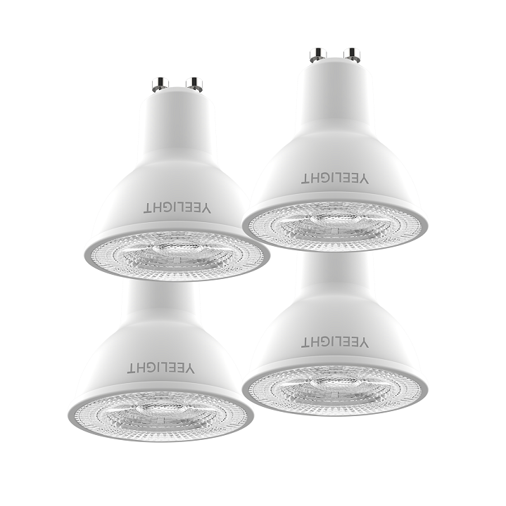 Foco LED Yeelight GU10 Bulb W1 (dimmable) - 4 pack