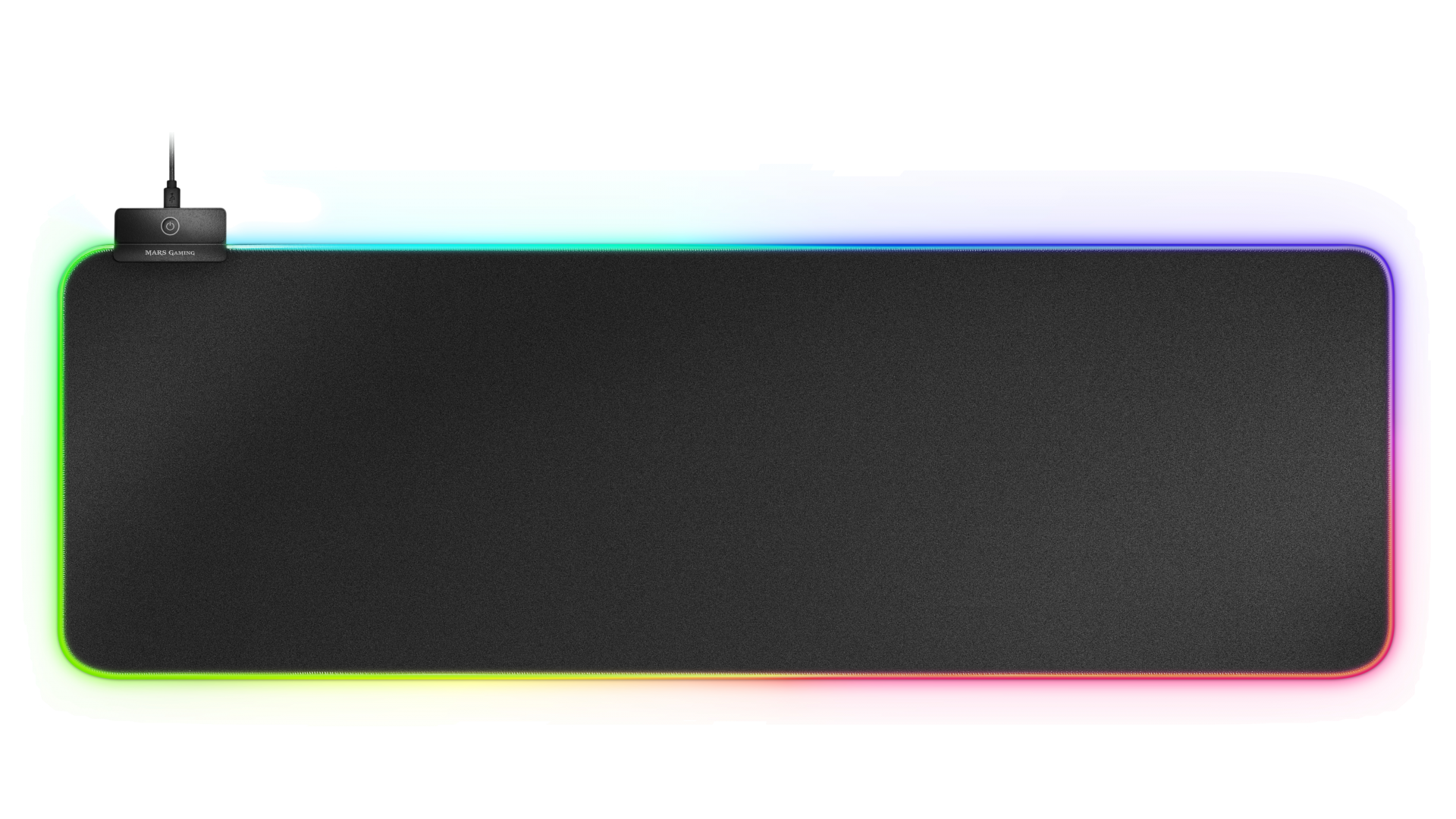 MOUSEPAD MARSGAMING MMPRGB2 XXL,2XUSB2.0 HUB,RGB CHROMA12 MODES,800X300X4MM - MMPRGB2