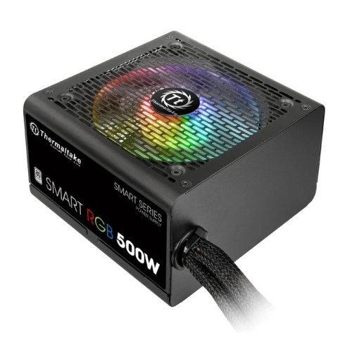 FONTE DE ALIMENTAÇÃO ATX 500W THERMALTAKE SMART RGB PRETO